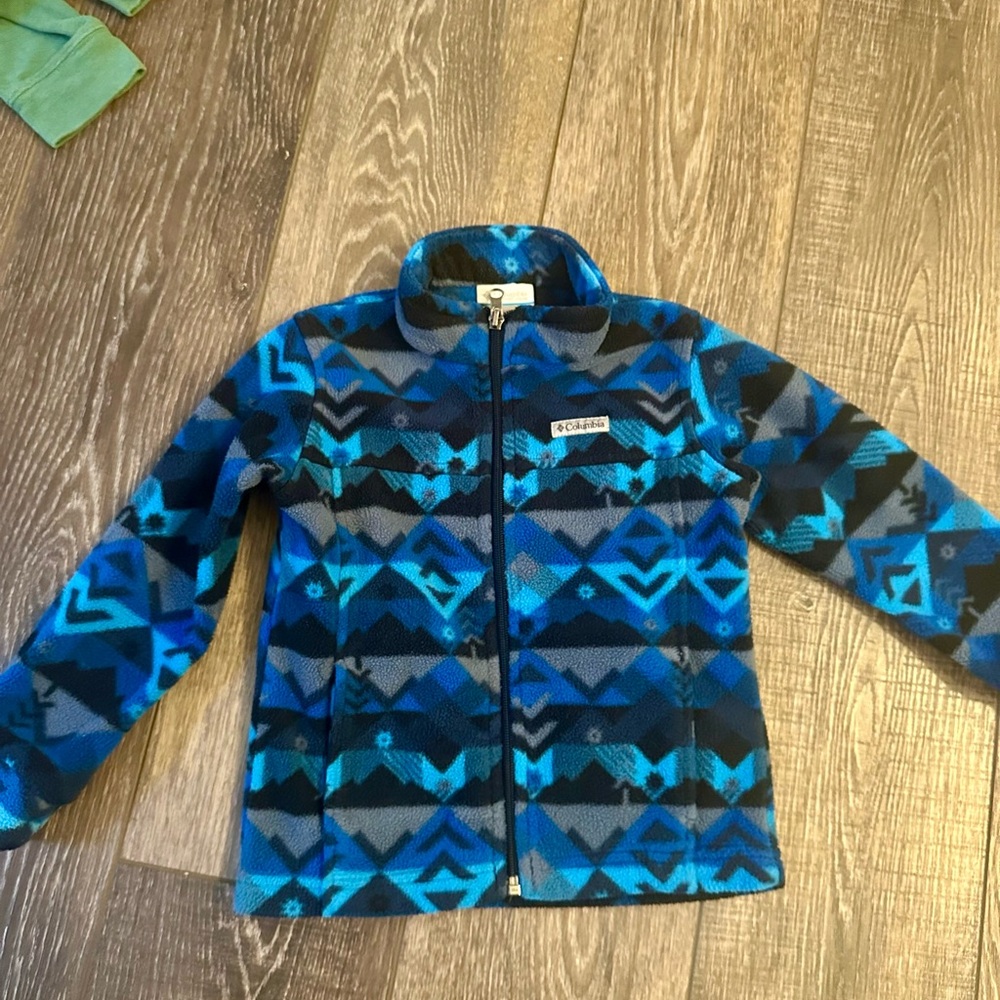 Columbia Kids' Blue Patterned Jacket